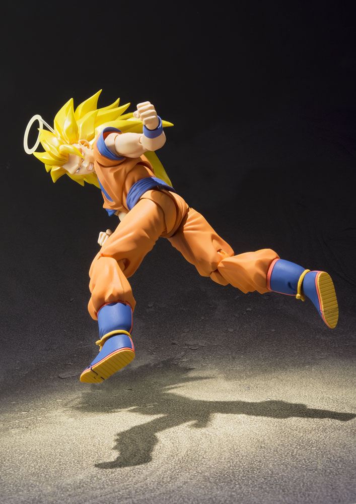 Bandai Dragon Ball Z S.H. Figuarts SSJ 3 Son Goku Action Figure 16 cm