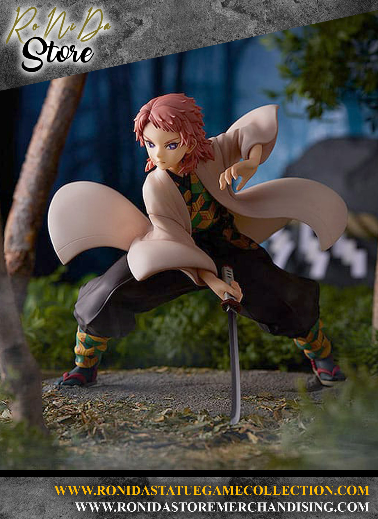 Phatism Demon Slayer Sabito Kimetsu no Yaiba PVC Statue 1/7 