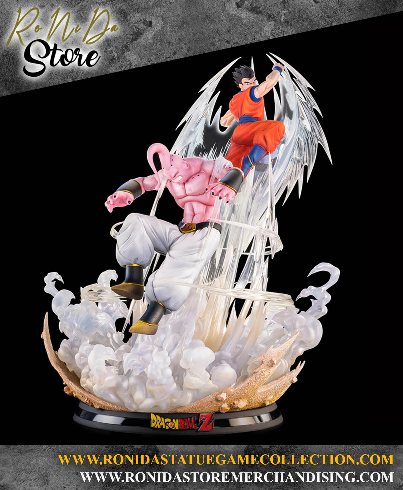 Tsume Studio Gohan vs Buu Dragon Ball Z HQS 1/8 Resin Statue
