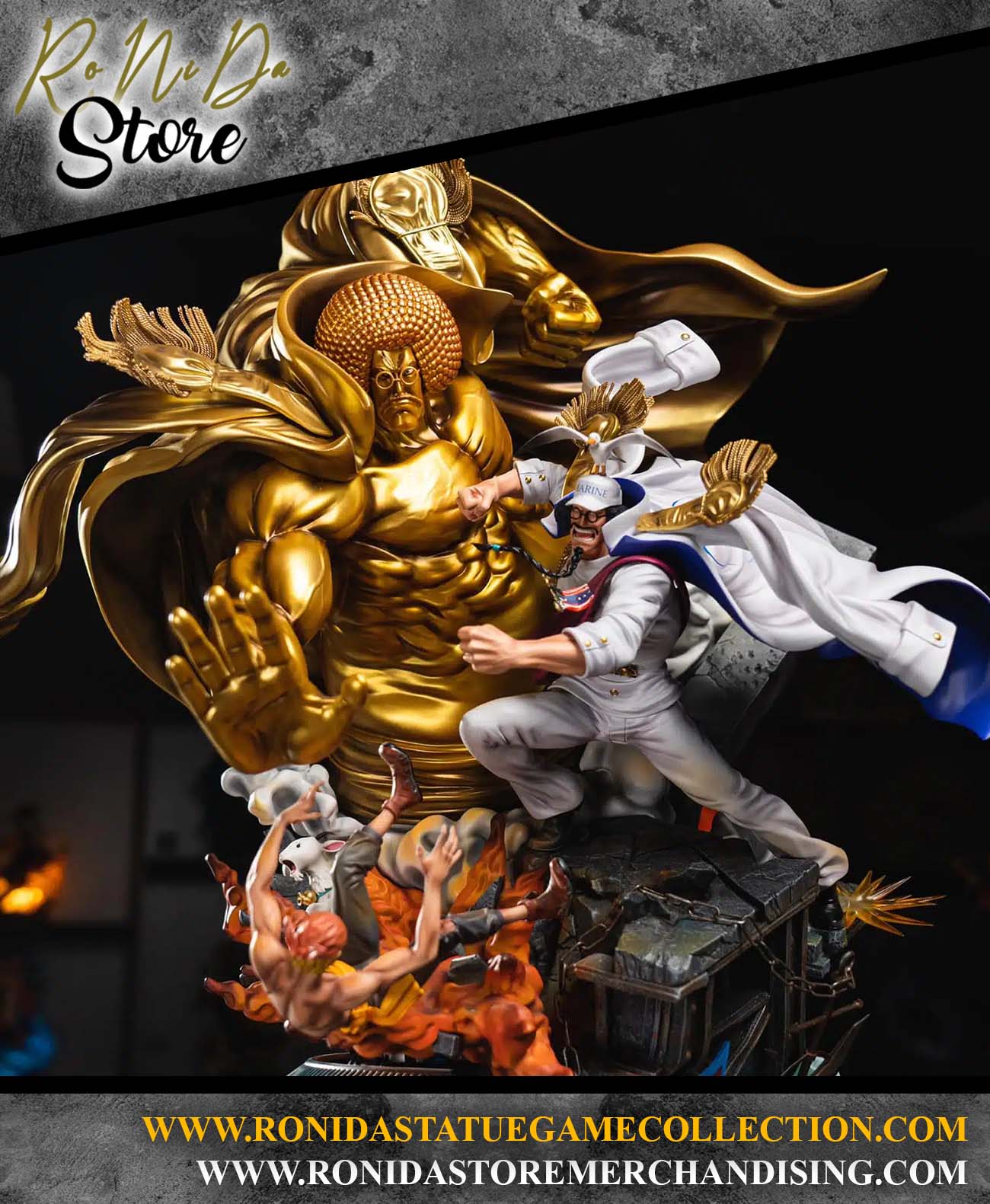 One Piece Jimei Palace Sengoku 1/6 High Quality Licensed Resin Statue