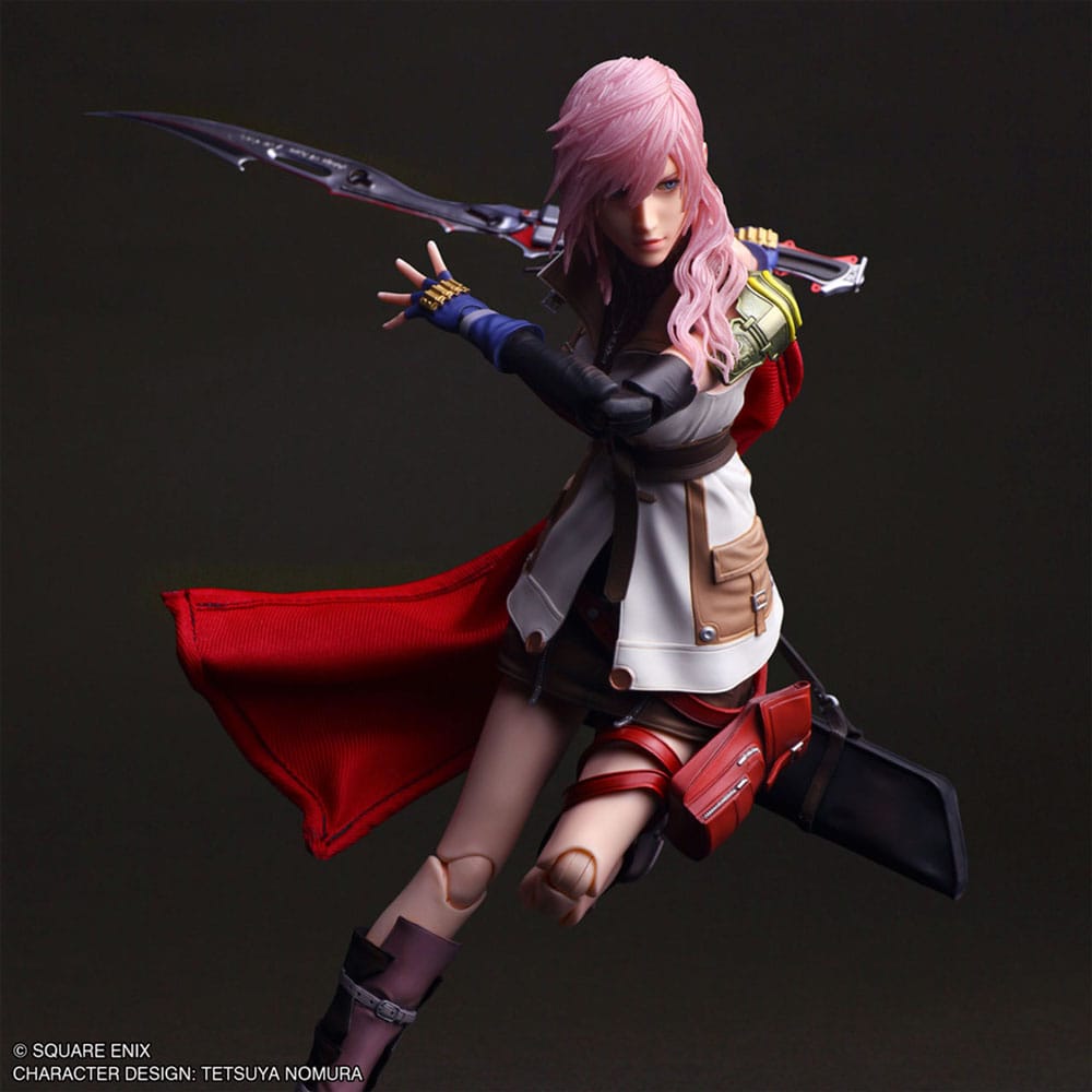 Square Enix Lightning Final Fantasy XIII Play Arts Shin Action Figure 