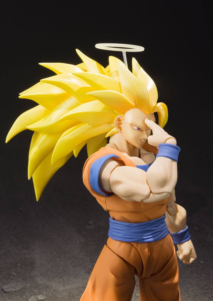 Bandai Dragon Ball Z S.H. Figuarts SSJ 3 Son Goku Action Figure 16 cm