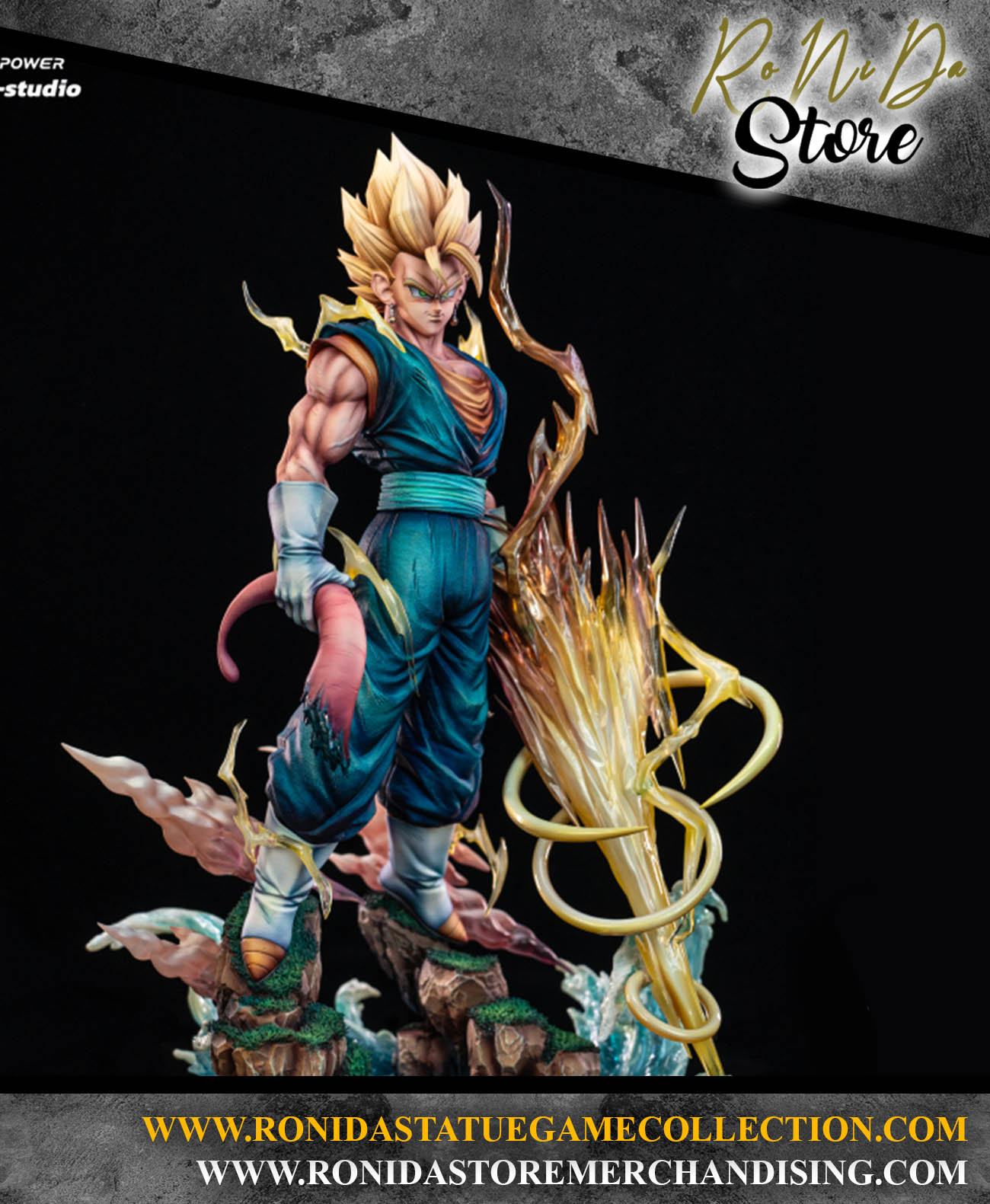 U-POWER Studio Vegito Dragon Ball - 1:4 Resin Statue