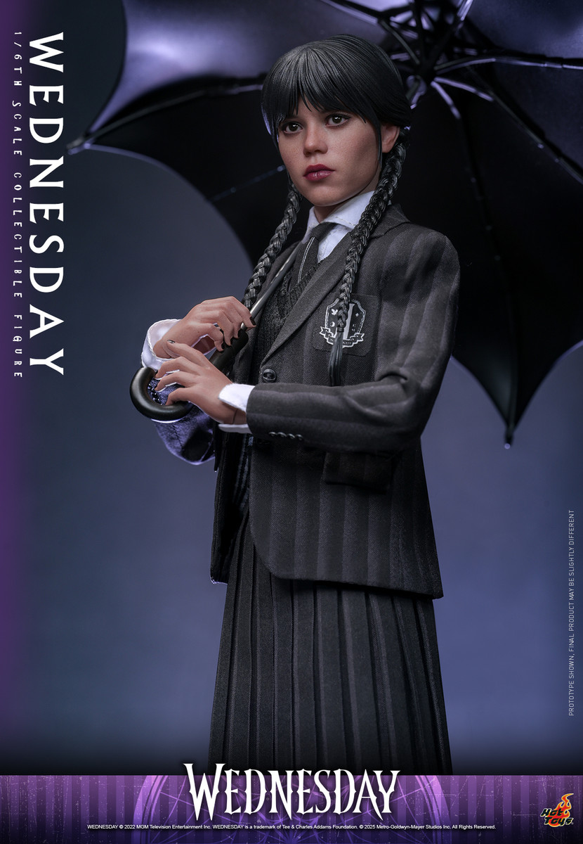 Hot Toys Wednesday 1/6 Scale Collectible Action Figure TMS135 