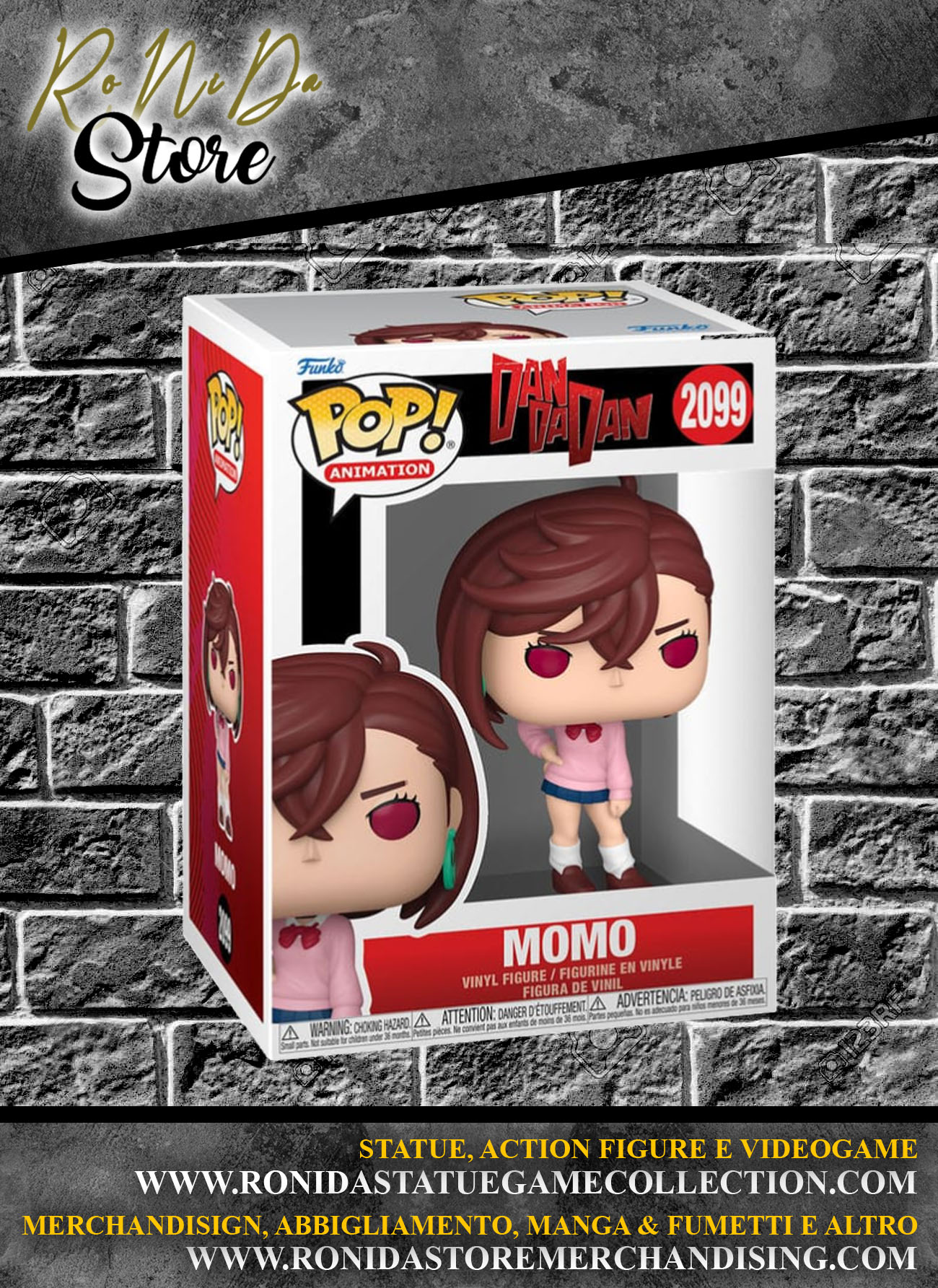 DANDADAN - POP FUNKO MOMO AYASE VINYL FIGURE 2099 