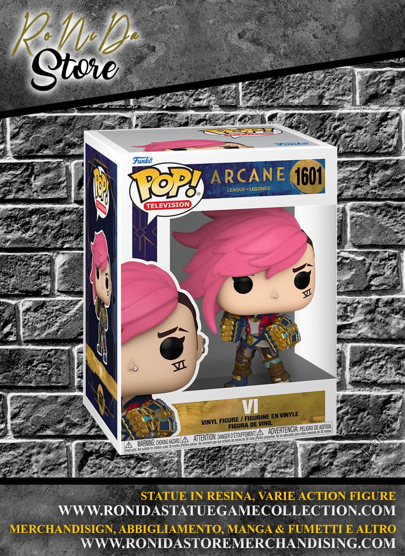 Arcane League of Legends Funko POP! Vi Vinyl Figure 