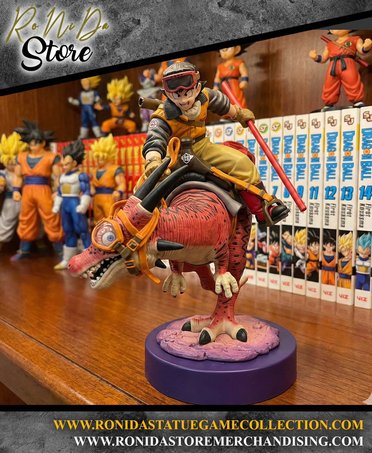 Megahouse Son Goku Dragonball Z Desktop Real McCoy Vol. 1 Diorama Limited Repeat