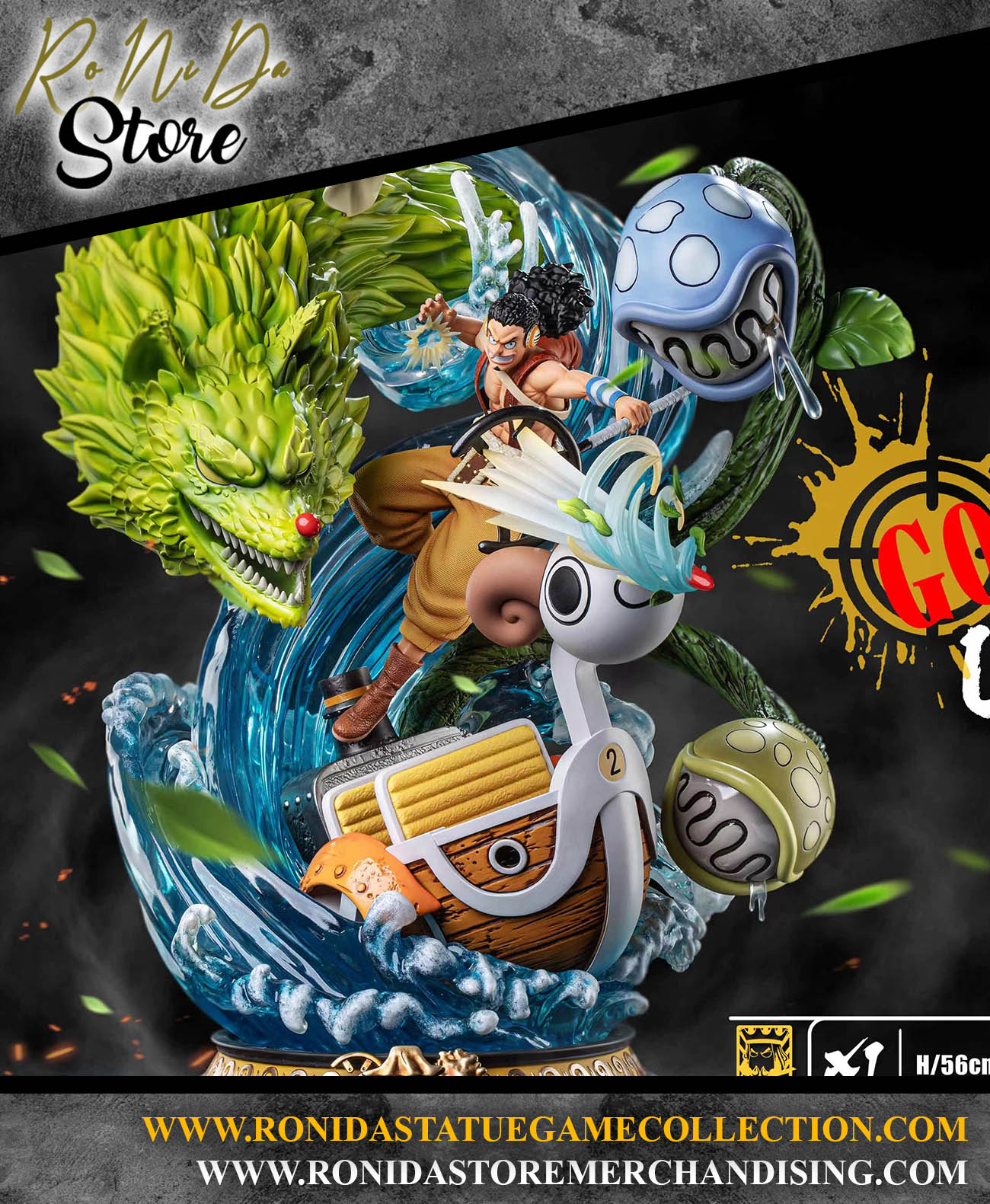 One Piece BOX Studio Usopp 1:6 Resin Statue