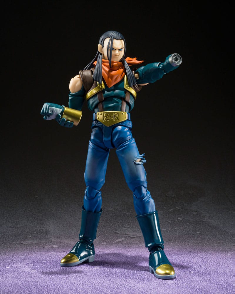 Bandai Dragon Ball GT S.H.Figuarts Android 17 Action Figure Super 20 cm