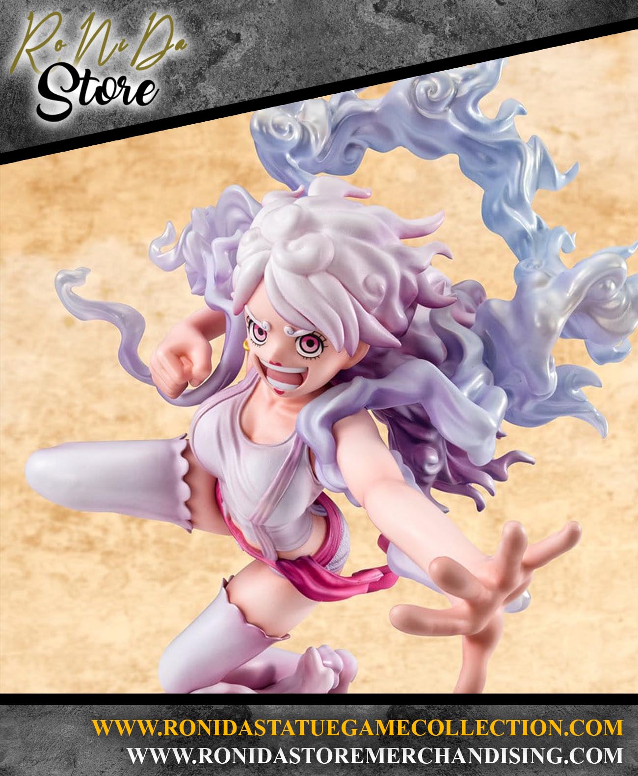 Megahouse Jewelry Bonney The Freest Future One Piece Portrait of Pirates PVC Figure Evolutionary History 