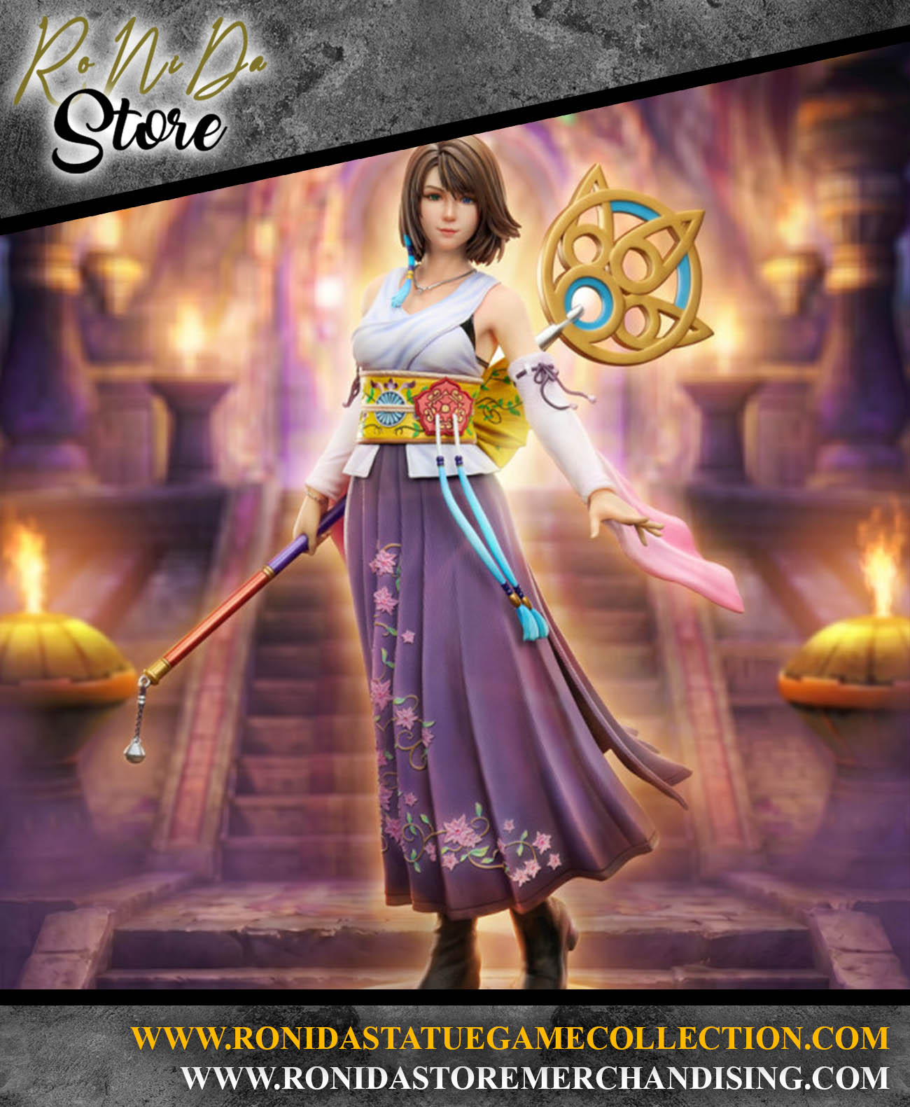 Joy station - YUNA 2.0 FF10 Final Fantasy - 1:4 Resin Statue