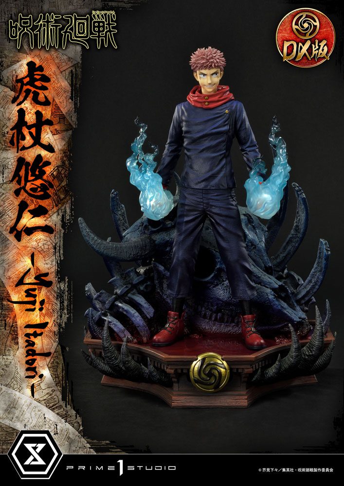 Prime 1 Studio Jujutsu Kaisen Premium Masterline Series Statue Yuji Itadori Deluxe Version