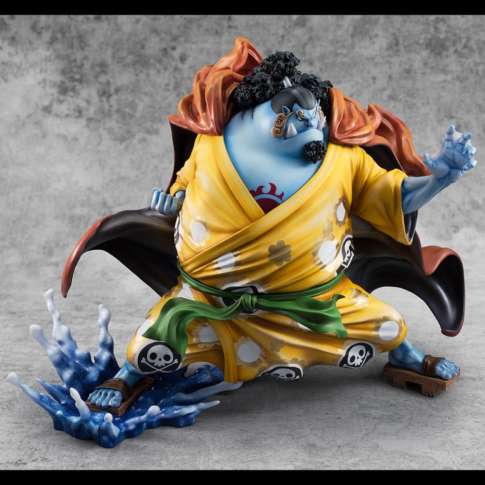 Megahouse One Piece Knight of the Sea Jinbe P.O.P. SA-MAXIMUM PVC Statue  Limited Reprint