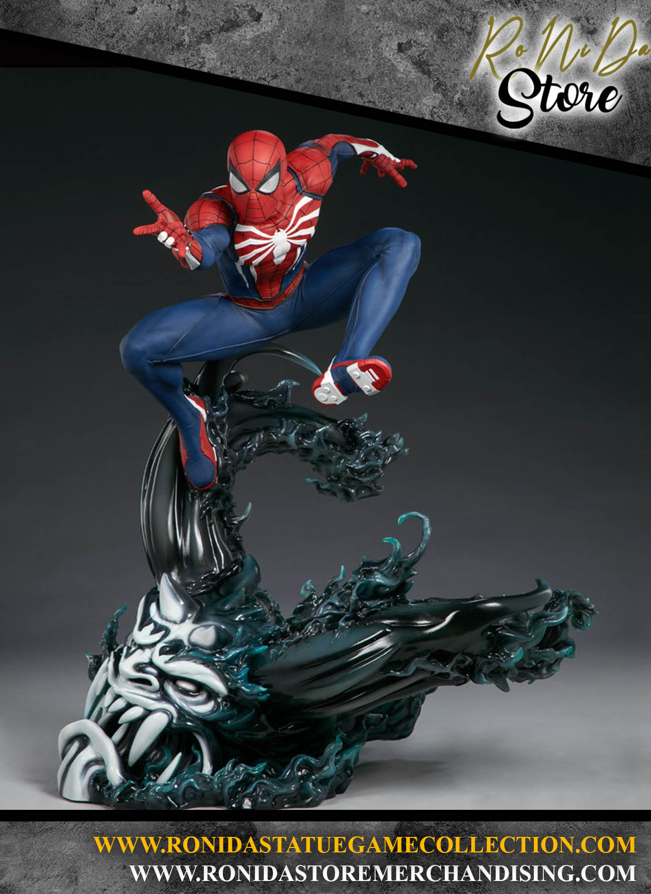 Sideshow Studio Marvel Spider-Man Advanced Suit Statue