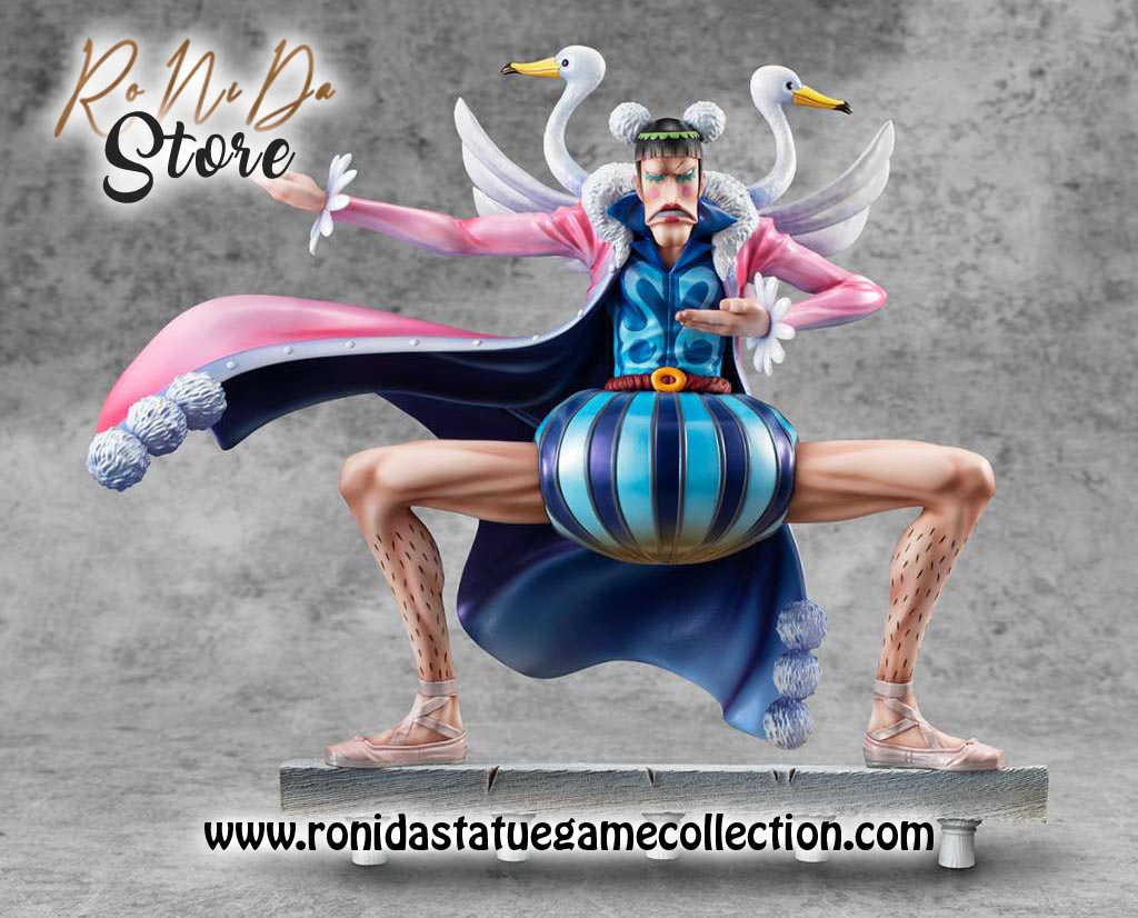 Megahouse One Piece Mr.2 Von Clay P.O.P NEO-Max PVC Statue 