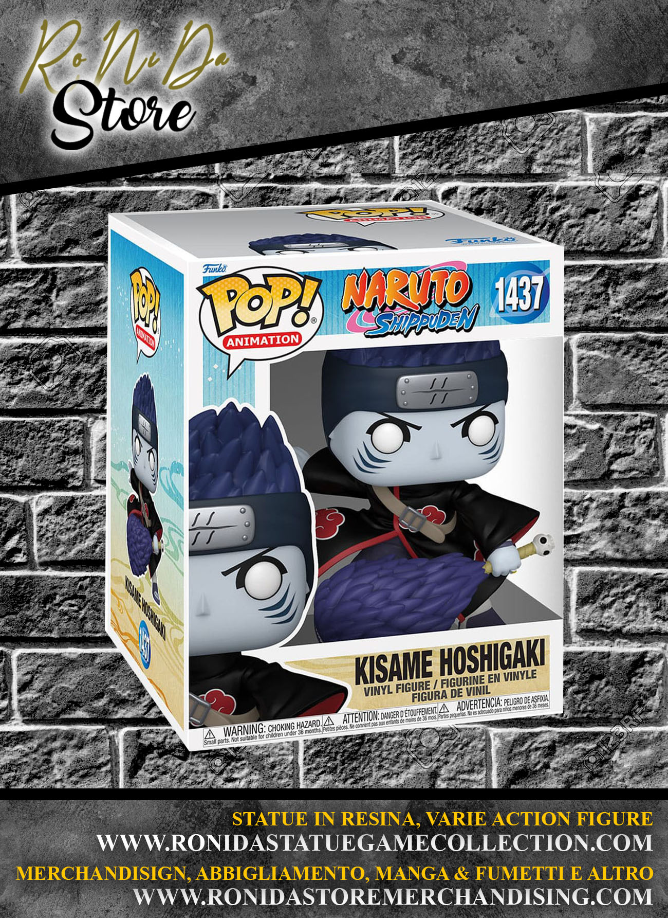 Naruto Oversized Funko POP! Kisame Vinyl Figure 1437