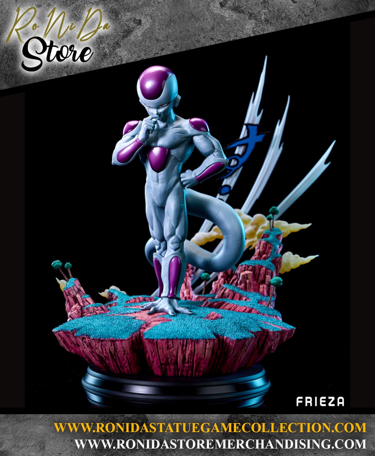 NOTRICKS Studio Frieza Dragon Ball Gallery Series Vol. 2 - 1/4 Resin Statue
