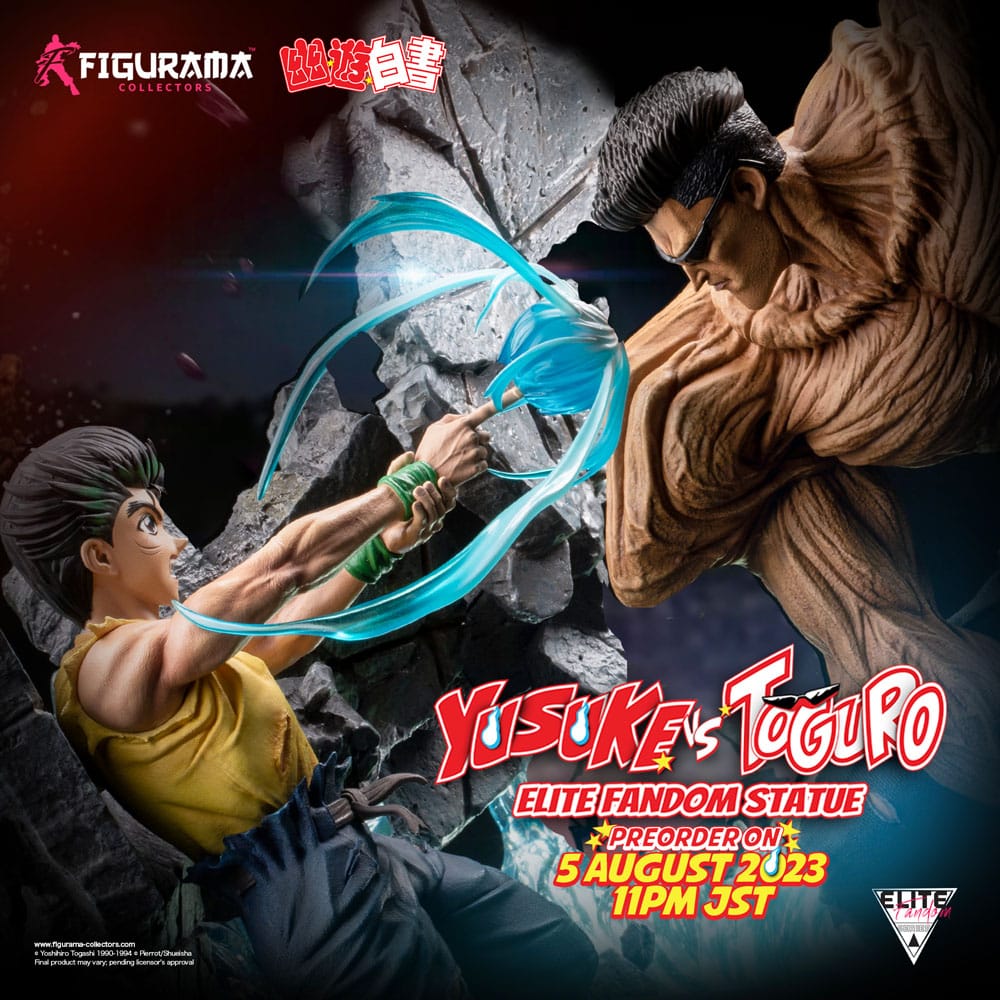 Figurama - Yu Yu Hakusho Yusuke vs Toguro  Elite Exclusive Statue 1/6 