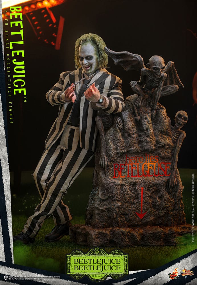 Hot Toys Beetlejuice Beetlejuice Movie Masterpiece Action Figure 1/6 Beetlejuice