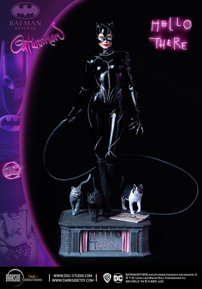 Darkside Collectibles Studio Catwoman Batman Returns QS Series Statue 1/4 30th Anniversary Edition