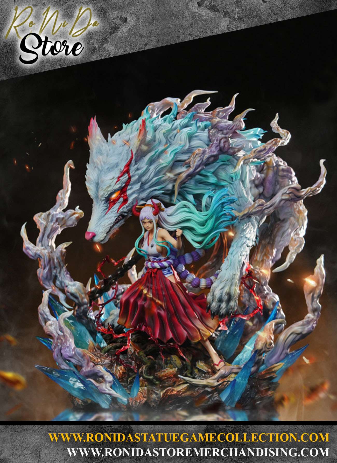 Buster Studio Yamato One Piece 1/6 Resin Statue