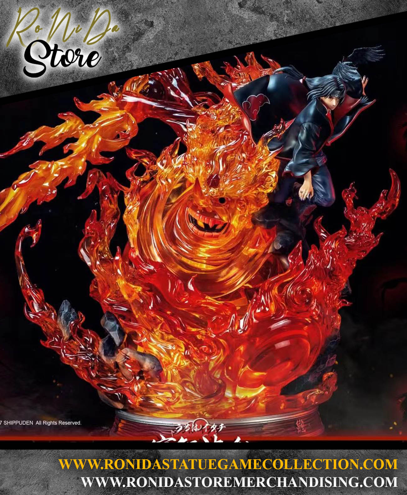 Jimei Palace Studio Uchiha Itachi Naruto - 1:6 Resin Statue