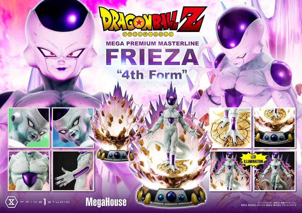 Prime 1 Studio - Frieza "4th Form" and Golden Frieza Dragon Ball Super - 1/4 Statue
