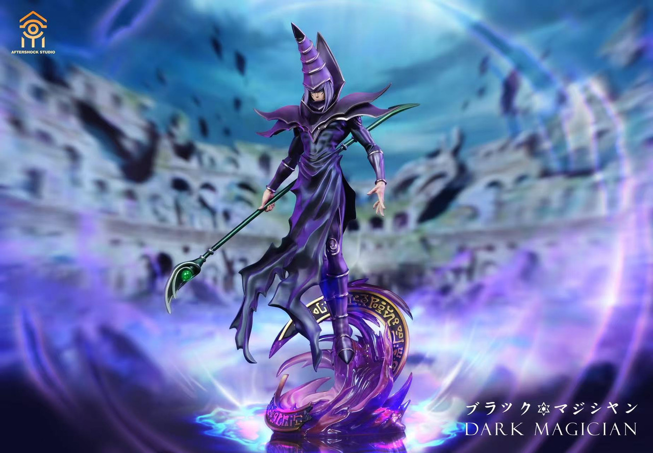YU-Gi-Oh! Aftershock Studio Dark Magician 2.0 Resin Statue High Quality