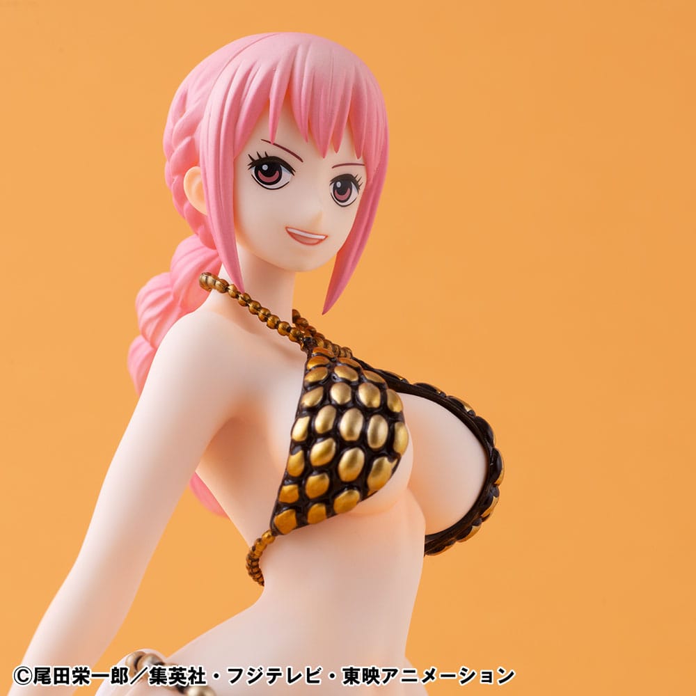 Megahouse One Piece P.O.P Gladiator Rebecca Sailing Again Limited Reprint PVC Statue 