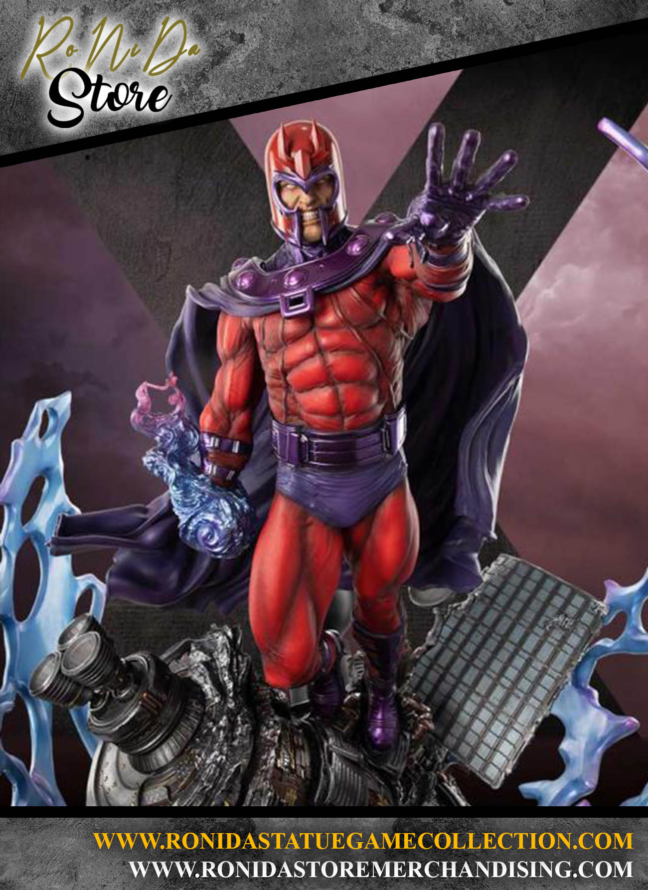 XM Studio Marvel Magneto Prestige Series Premier Edition 1/3 Scale Statue