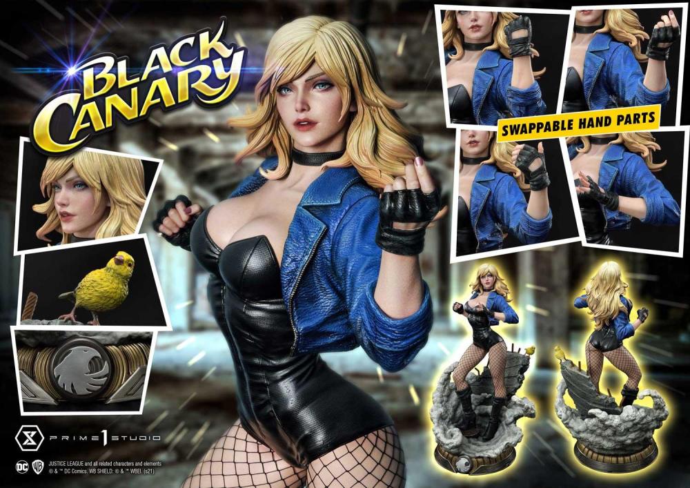 Prime 1 Studio 1/3 DC Comics  Black Canary EX Bonus Version Resin Statue
