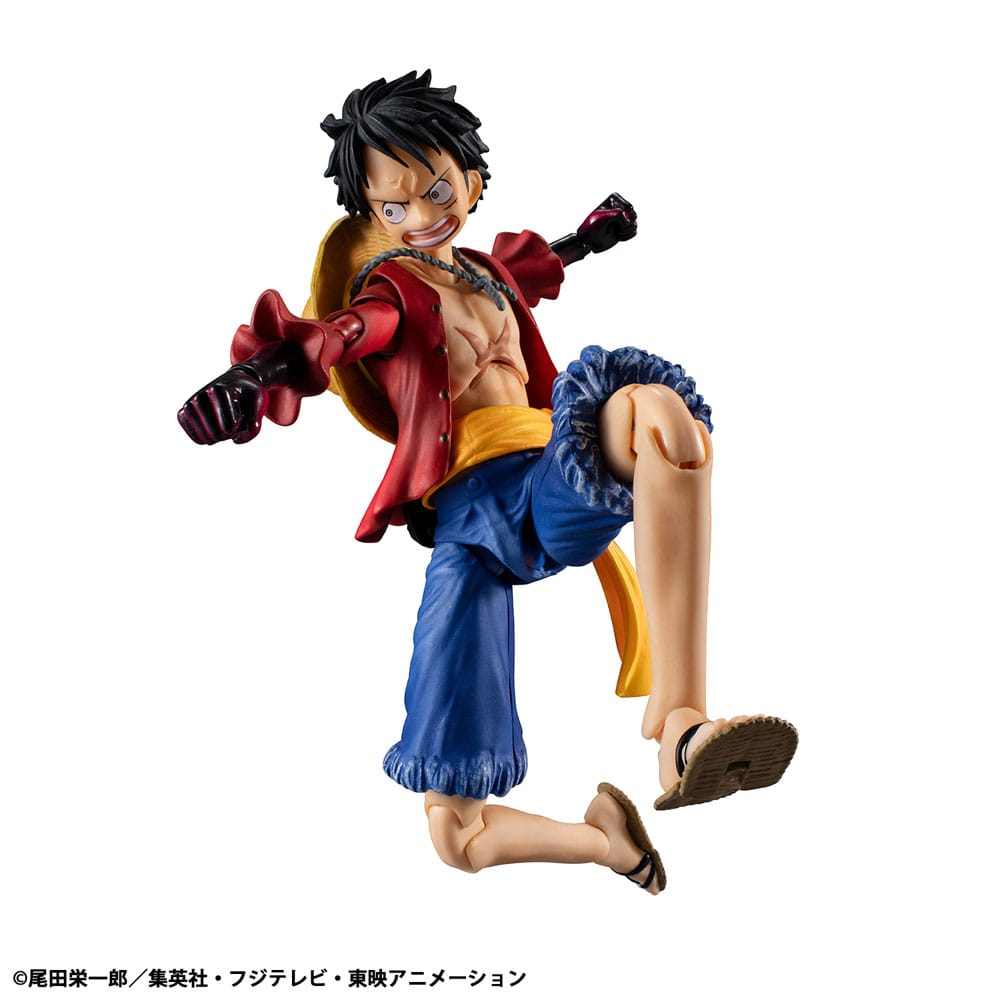 Megahouse Monkey D. Luffy Arnament Haki One Piece Variable Action Heroes Action Figure 16 cm
