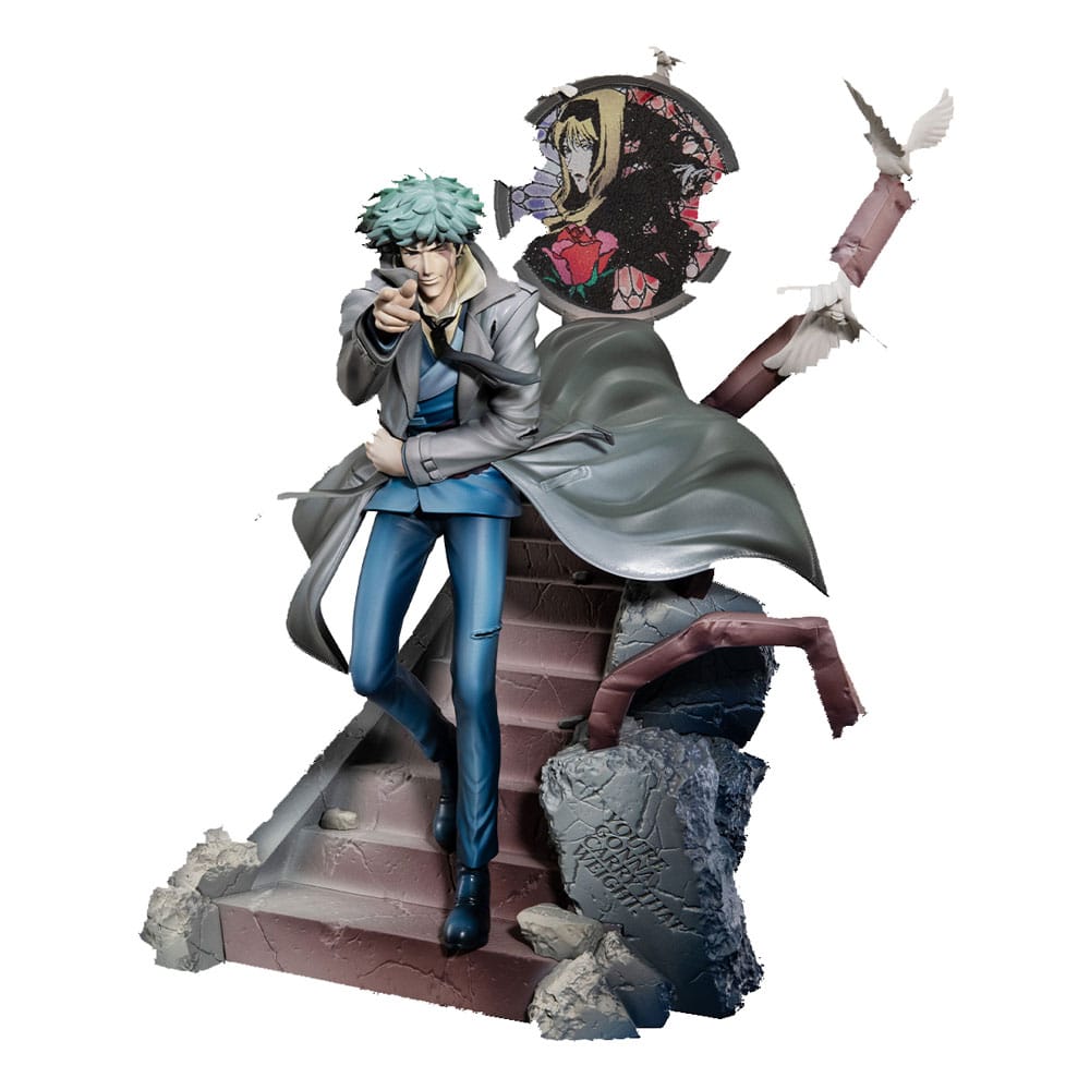 Megahouse Spike Spiegel Daybreak Cowboy Bebop PVC Statue 2nd GIG  27 cm
