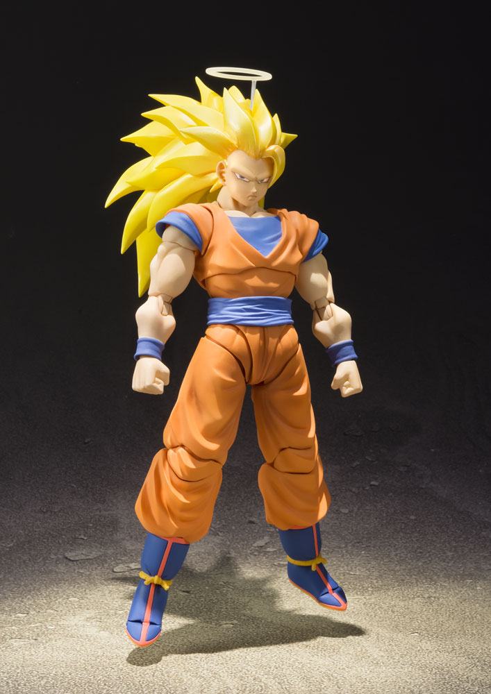 Bandai Dragon Ball Z S.H. Figuarts SSJ 3 Son Goku Action Figure 16 cm
