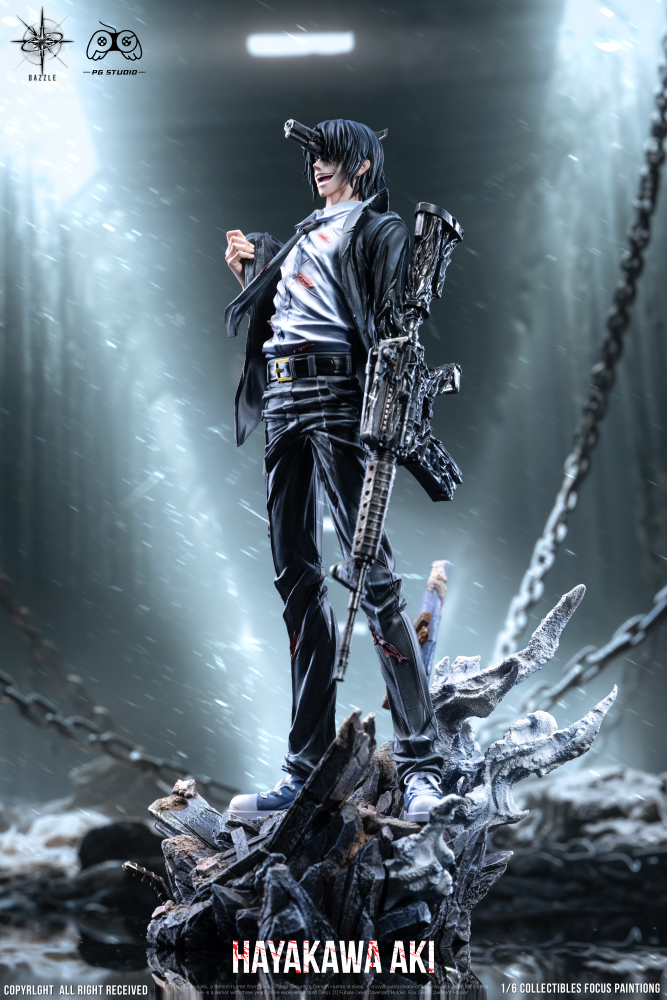 PG Studio X Dazzle Studio Hayakawa Aki Chainsaw Man - 1/6 Resin Statue