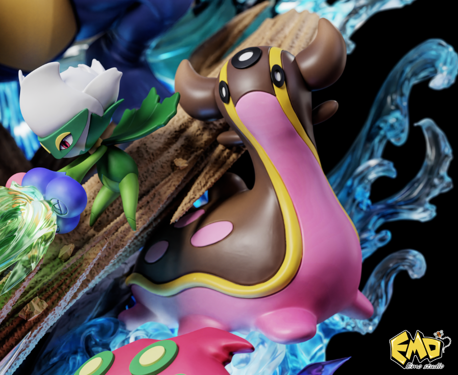 Emo Studio Cynthia Pokémon - #5 Resin Statue