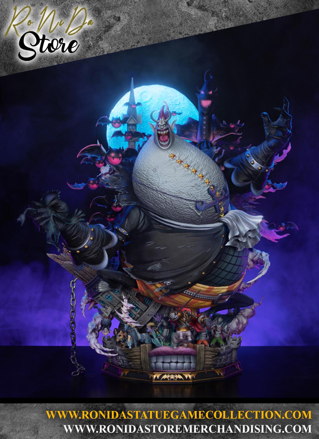 JIMEI PALACE Gekko Moria One Piece - Resin Statue Licensed