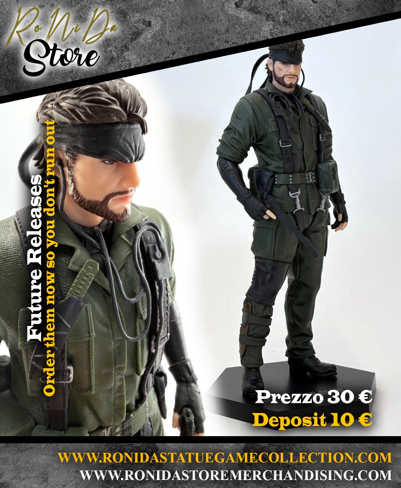 Metal Gear Solid: Snake Eater PVC Figure