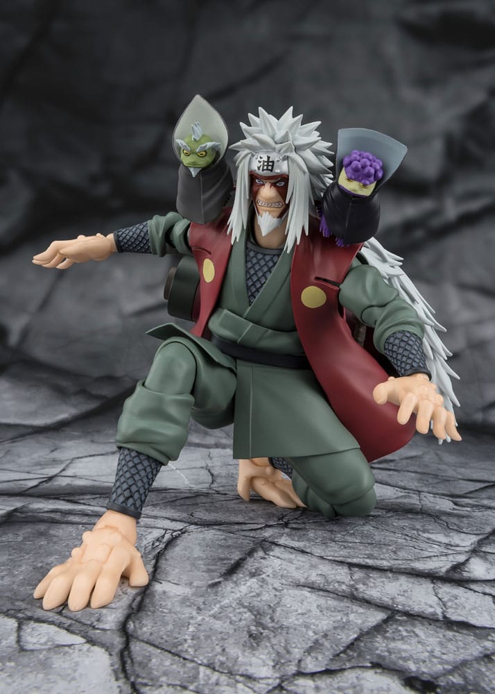  S.H.Figuarts Action Figure Jiraiya Hidden Leaf Heroic Master Sage (Sage Mode Set) 17 cm