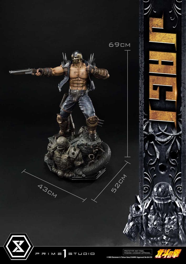 Prime 1 Studio Jagi Fist of the North Star Statue Bonus Version