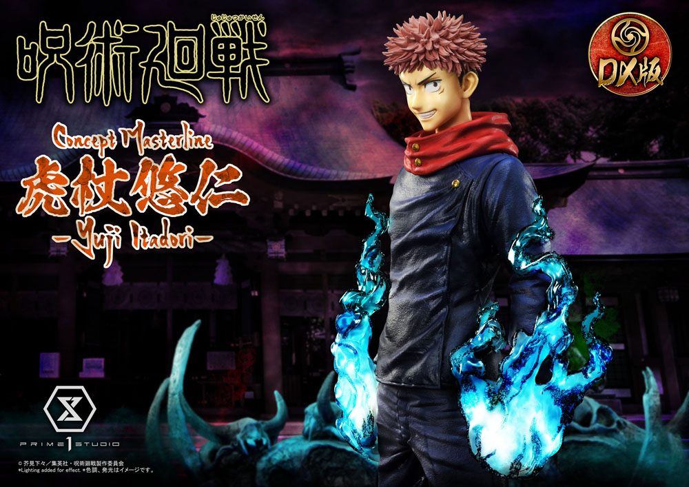 Prime 1 Studio Jujutsu Kaisen Premium Masterline Series Statue Yuji Itadori Deluxe Version