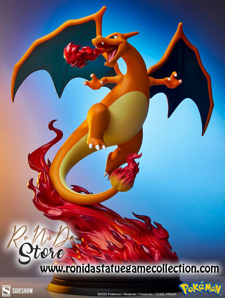 Sideshow Collectibles Pokémon Charizard Resin Statue HQS