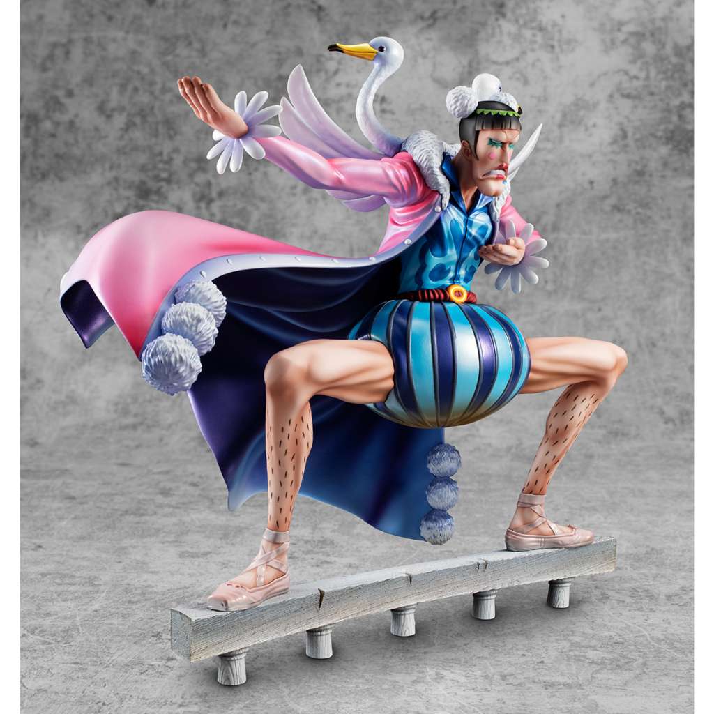 Megahouse One Piece Mr.2 Von Clay P.O.P NEO-Max PVC Statue 