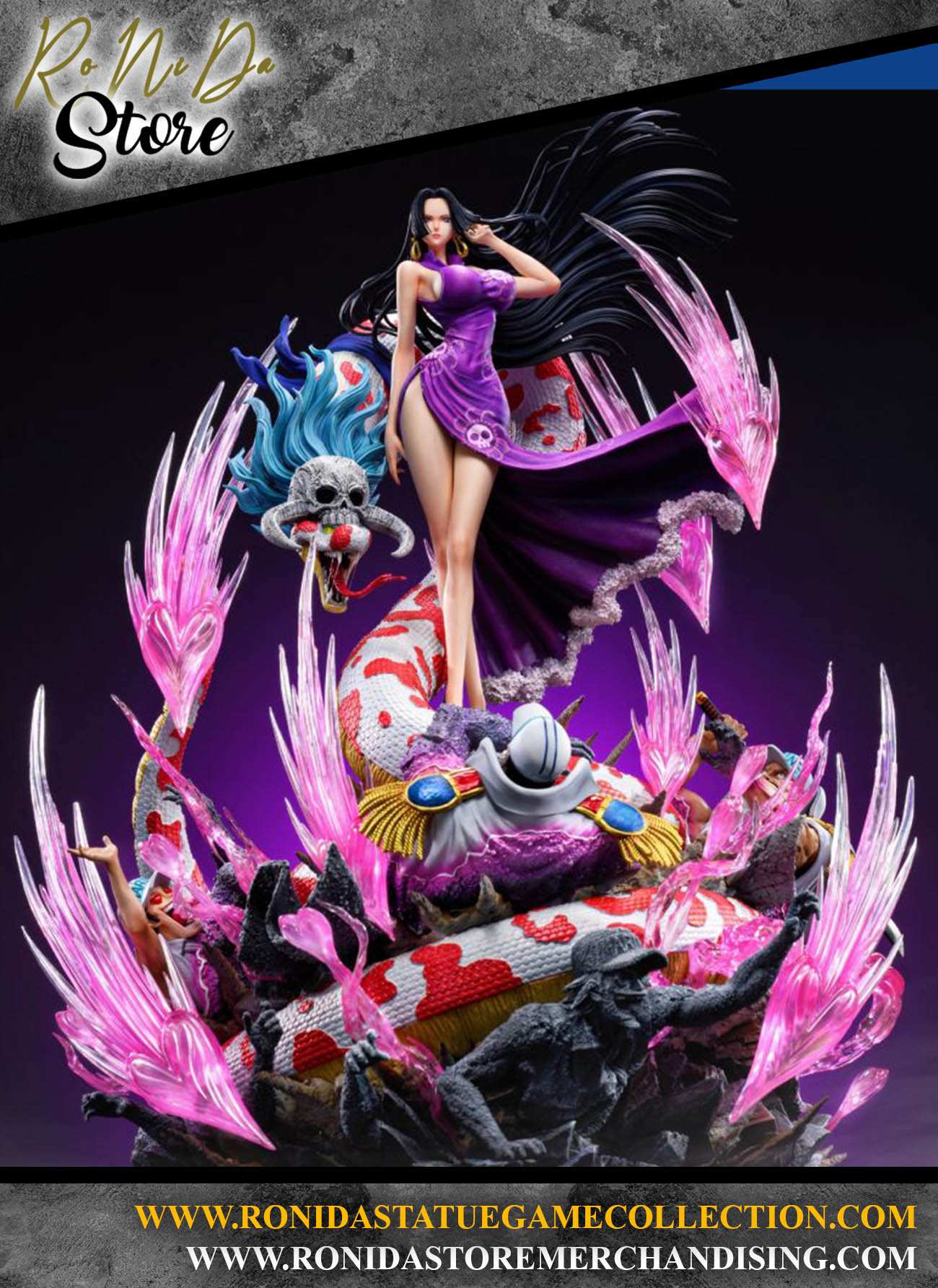 Fantasy Studio Boa Hancock One Piece Resin Statue
