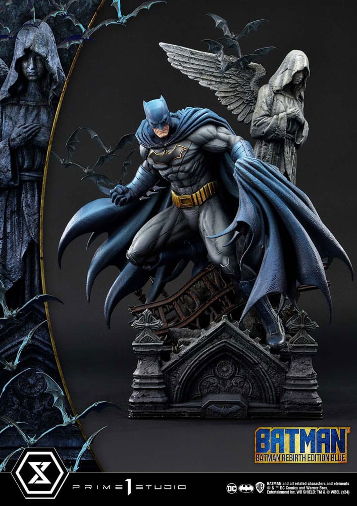 Prime 1 Studio Batman Rebirth Ultimate Premium Masterline Series Statue 1/4  Edition Blue / Black