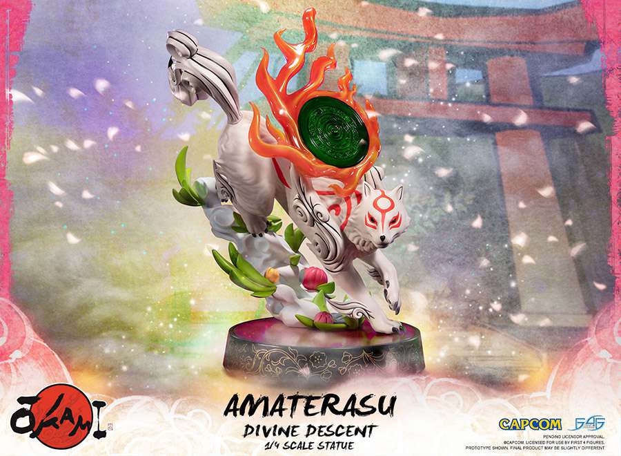 First 4 Figures Amaterasu Divine Descent Resin Statue
