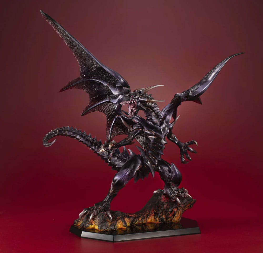 Megahouse Yu-Gi-Oh! Duel Monsters PVC Statue Red-eyes Black Dragon Holographic Edition