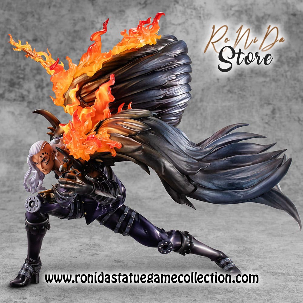 Megahouse All-Stars King One Piece Portrait Of Pirates WA-MAXIMUM PVC Statue Beasts Pirates 