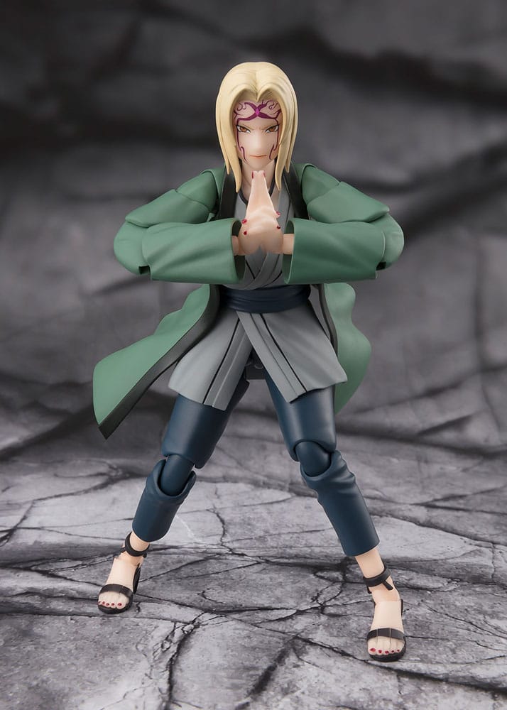 Naruto S.H.Figuarts Tsunade The legendary Medical Ninja Action Figure 14 cm