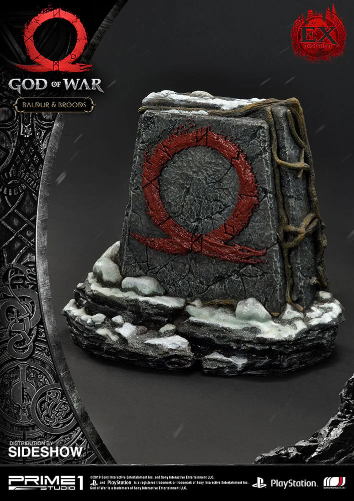 Prime 1 Studio God of War Resin Statue Baldur & Broods Exclusive / Regular